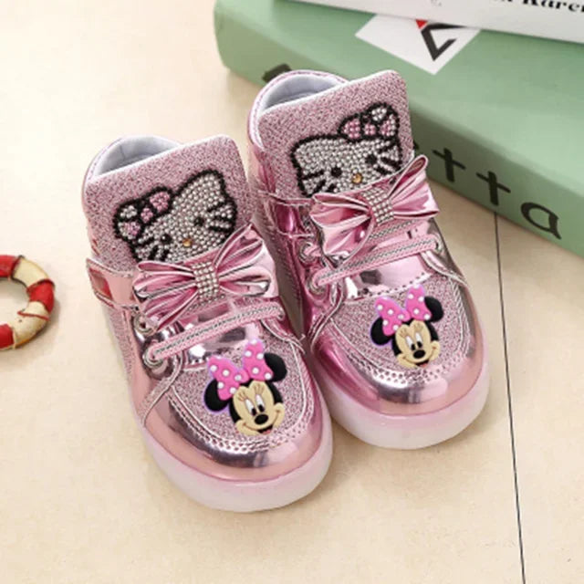 Zapatillas con luces Minnie