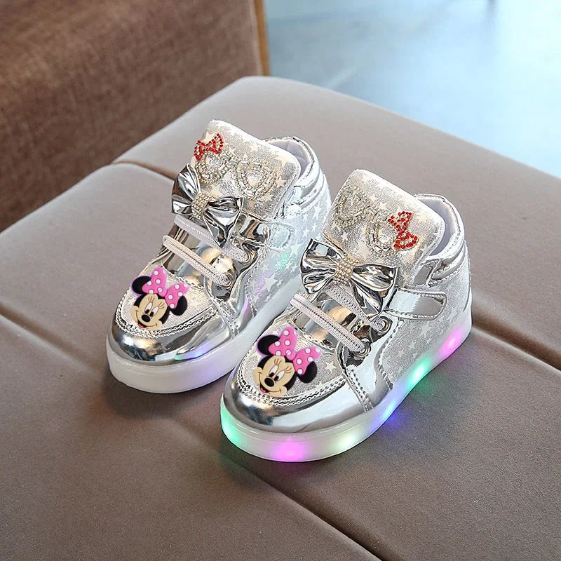 Zapatillas con luces Minnie