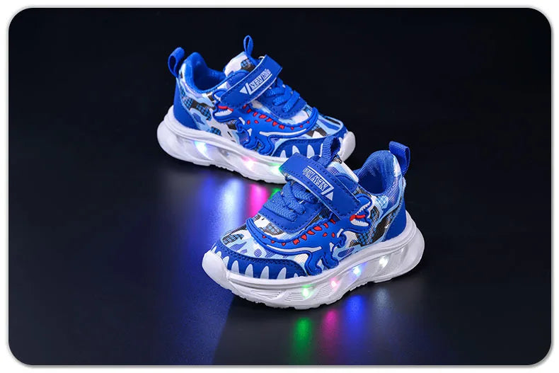 Zapatillas con luces Dinosaurio