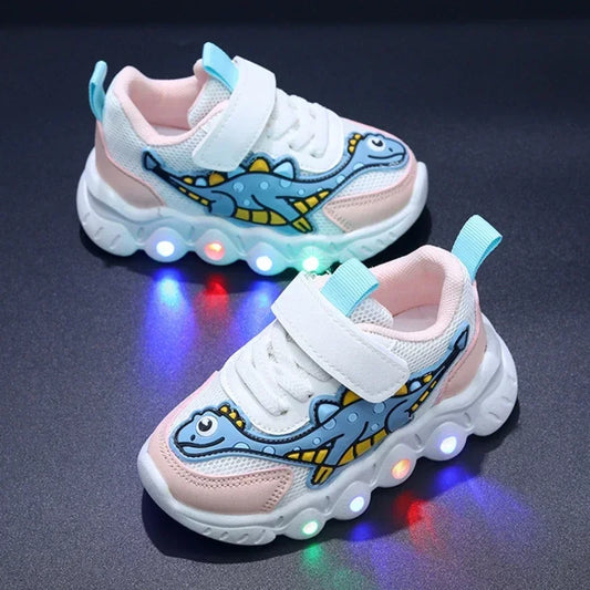 Zapatillas con luces Dinosaurios