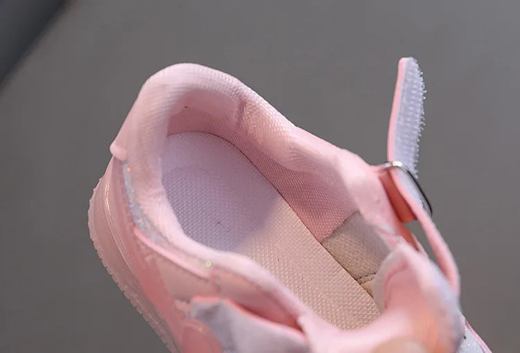 Zapatillas Osito Brillante con Luces LED