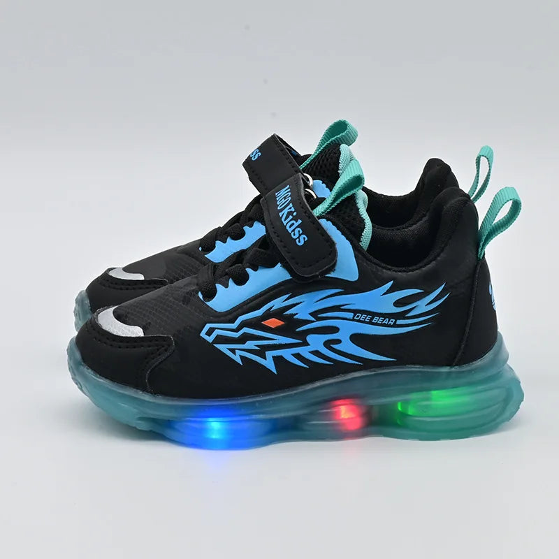 Zapatillas con Luces Basketball Dragón