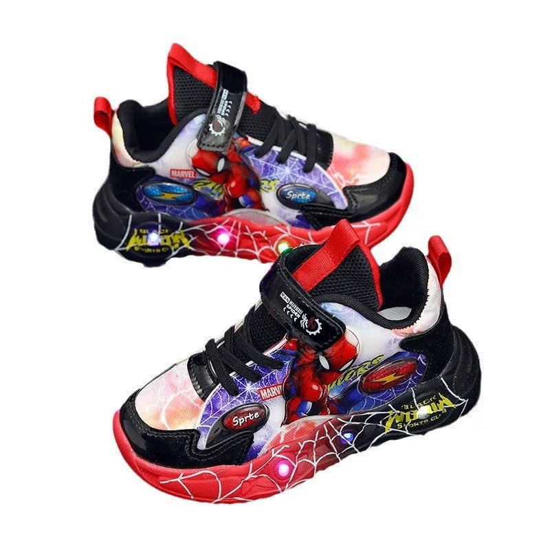 Zapatillas con luces Spiderman