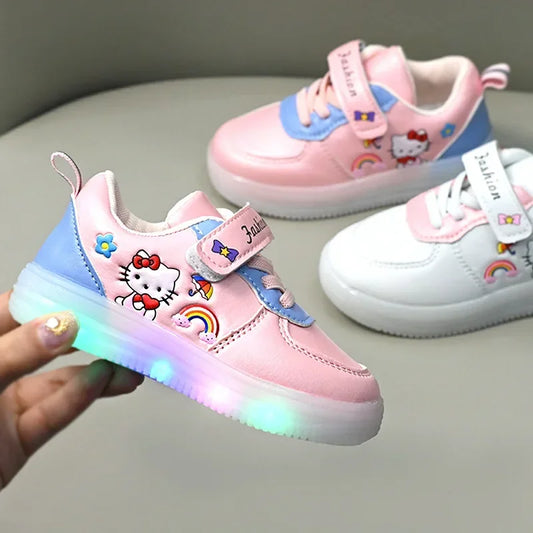 Zapatillas Hello Kitty con luces