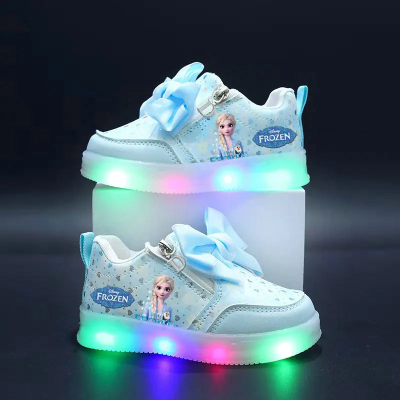 Zapatillas con luces Anna y Elsa - Frozen