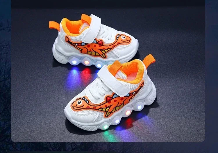 Zapatillas con luces Dinosaurios