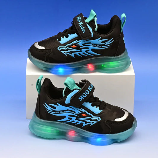 Zapatillas con Luces Basketball Dragón