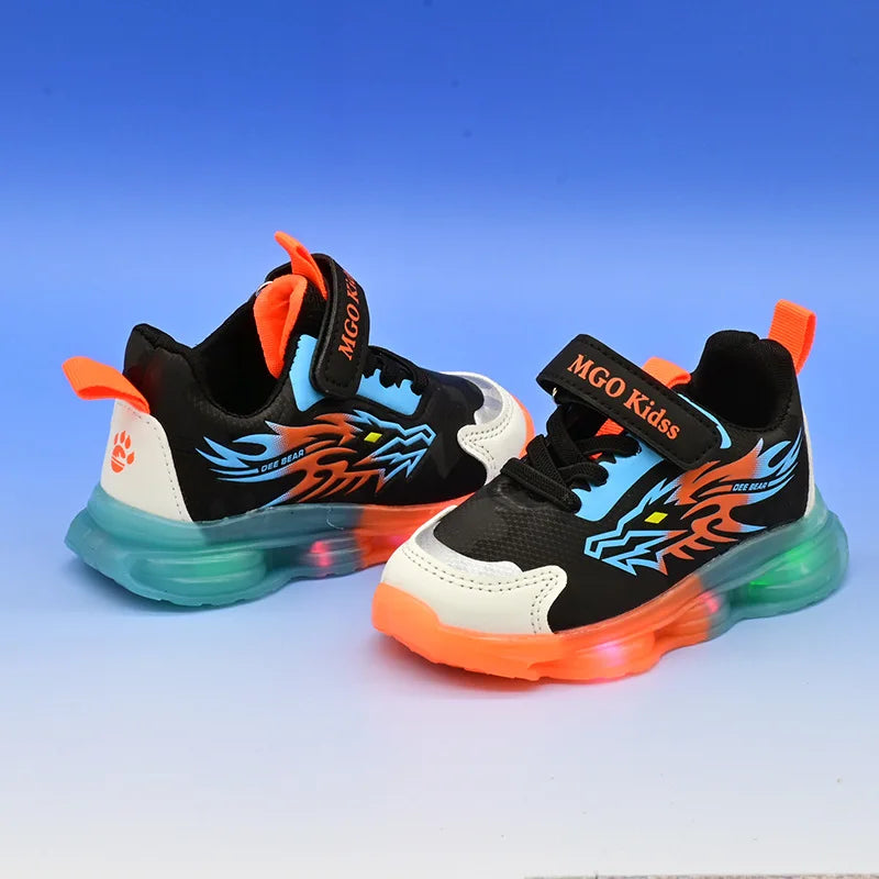 Zapatillas con Luces Basketball Dragón
