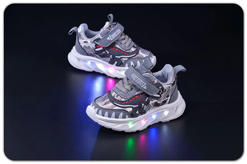 Zapatillas con luces Dinosaurio