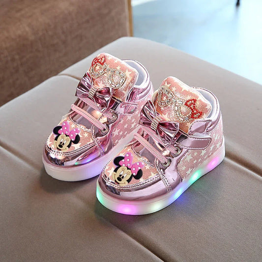 Zapatillas con luces Minnie