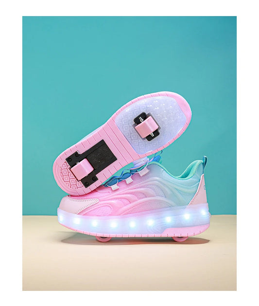 Zapatos de patín con luz