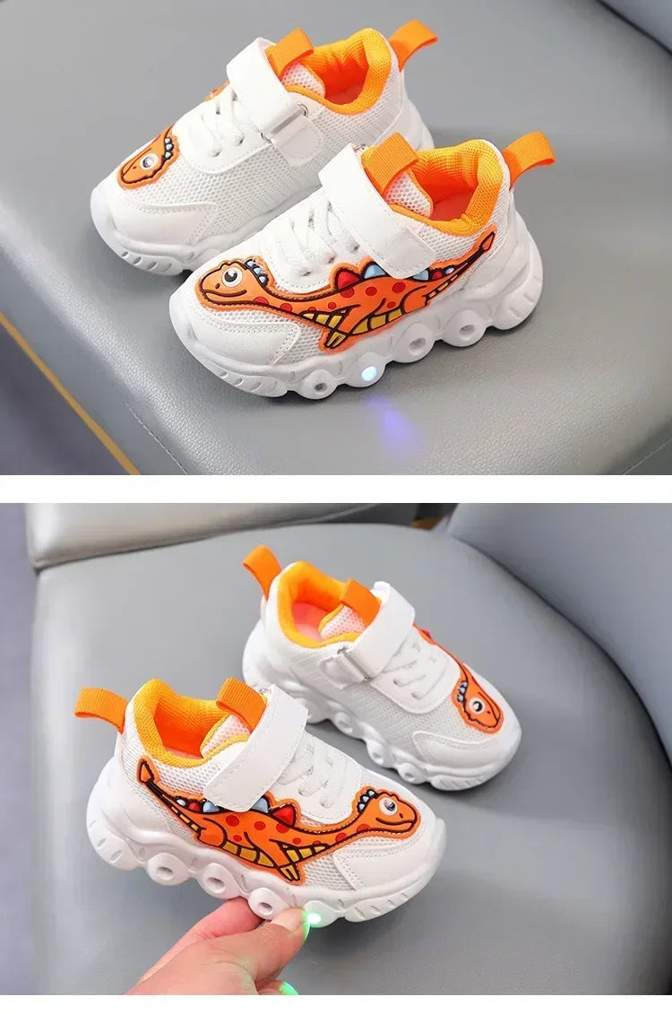 Zapatillas con luces Dinosaurios