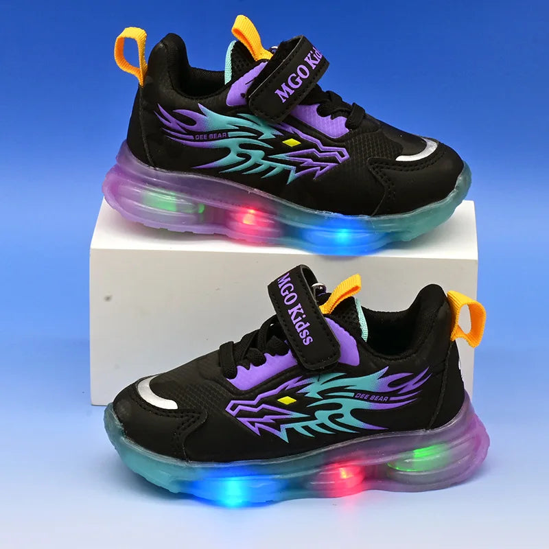 Zapatillas con Luces Basketball Dragón