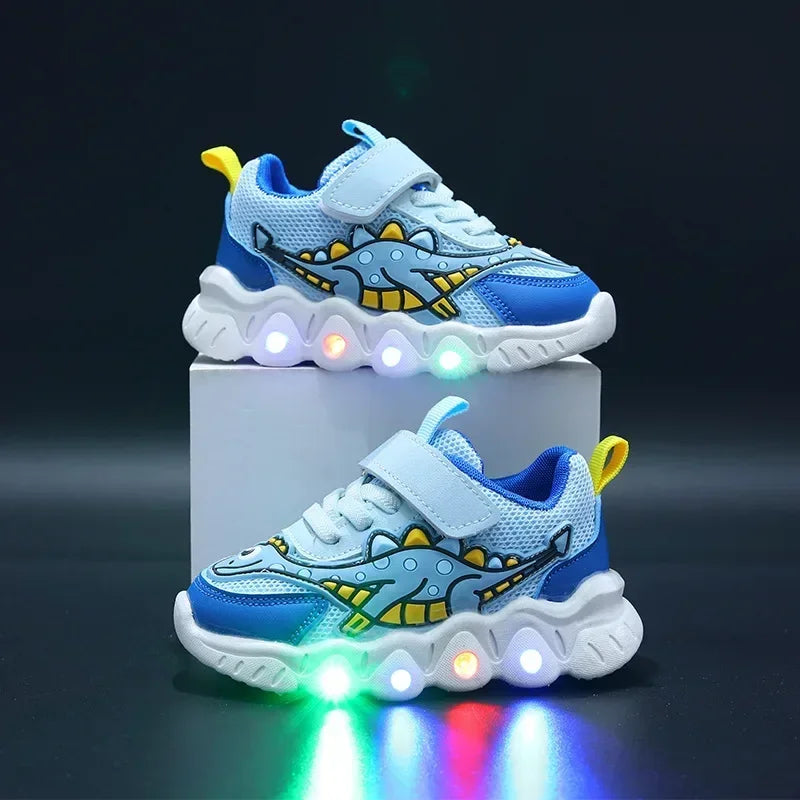 Zapatillas con luces Dinosaurios