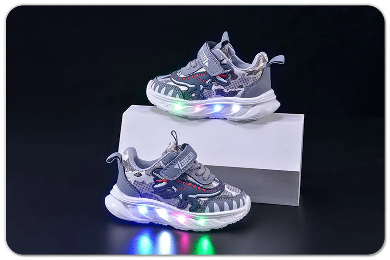 Zapatillas con luces Dinosaurio