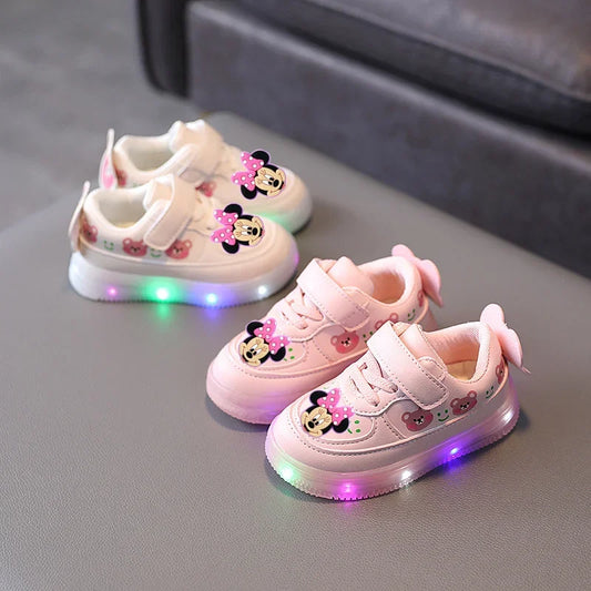 Zapatillas con luces Minnie