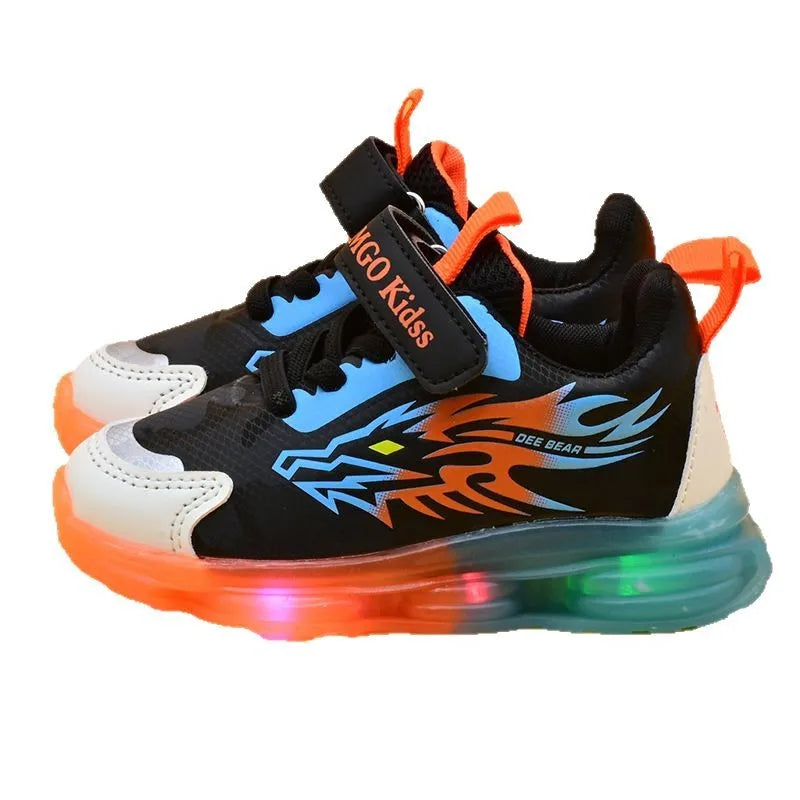 Zapatillas con Luces Basketball Dragón