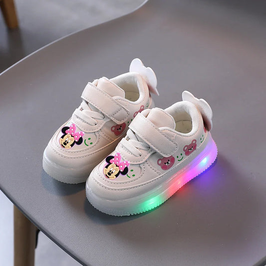 Zapatillas con luces Minnie