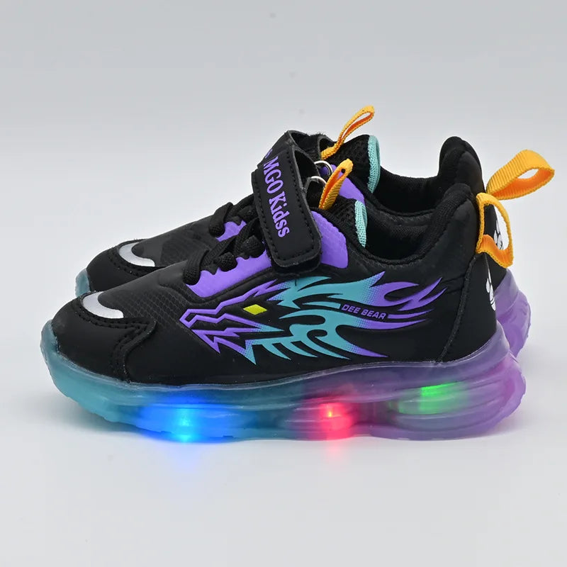 Zapatillas con Luces Basketball Dragón