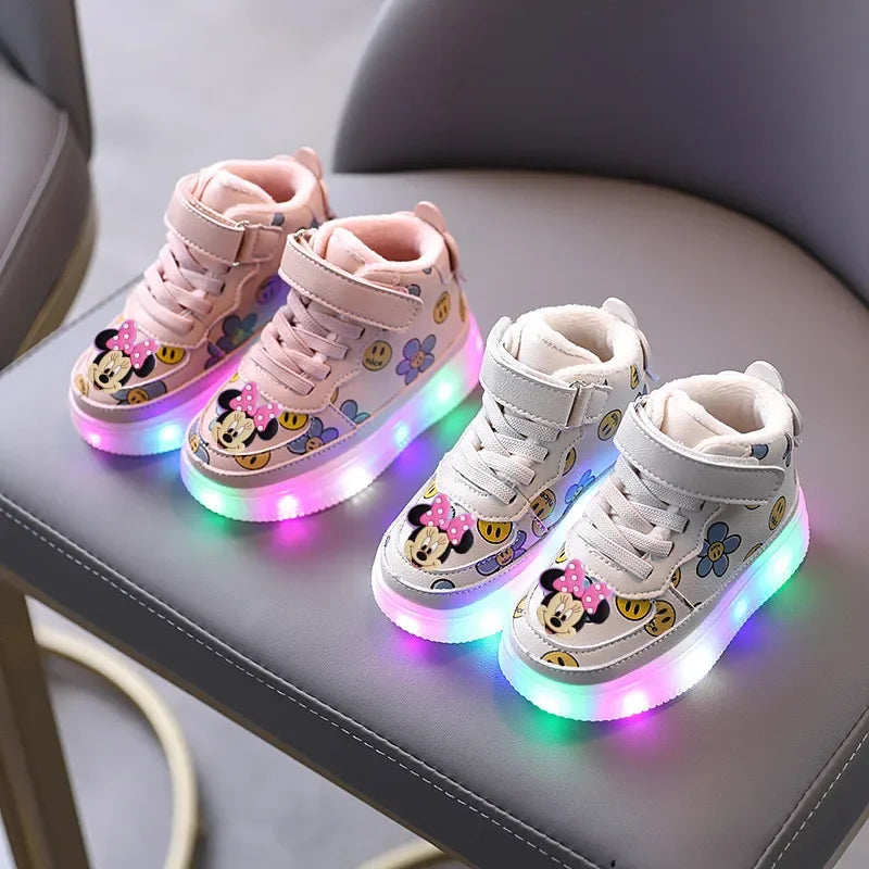 Zapatillas con luces Minnie