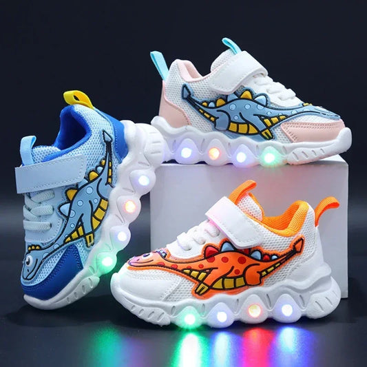 Zapatillas con luces Dinosaurios