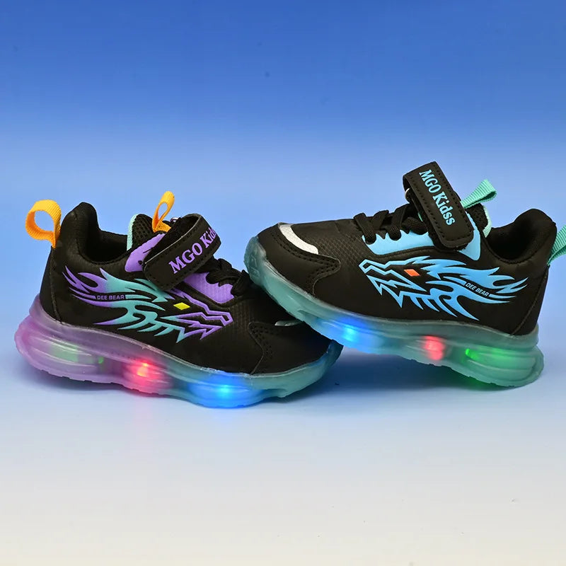 Zapatillas con Luces Basketball Dragón