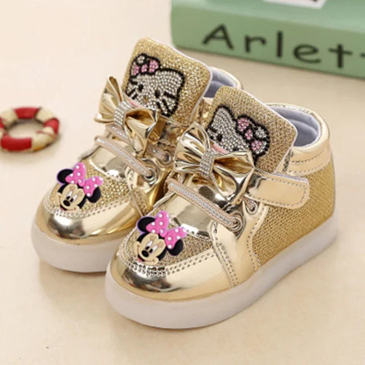 Zapatillas con luces Minnie